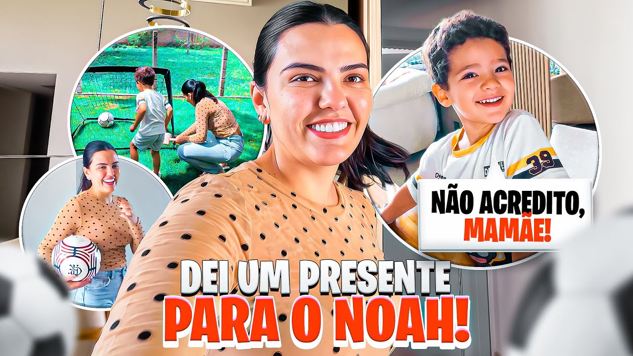 CHEGOU OS PRESENTES DE NATAL DO NOAH