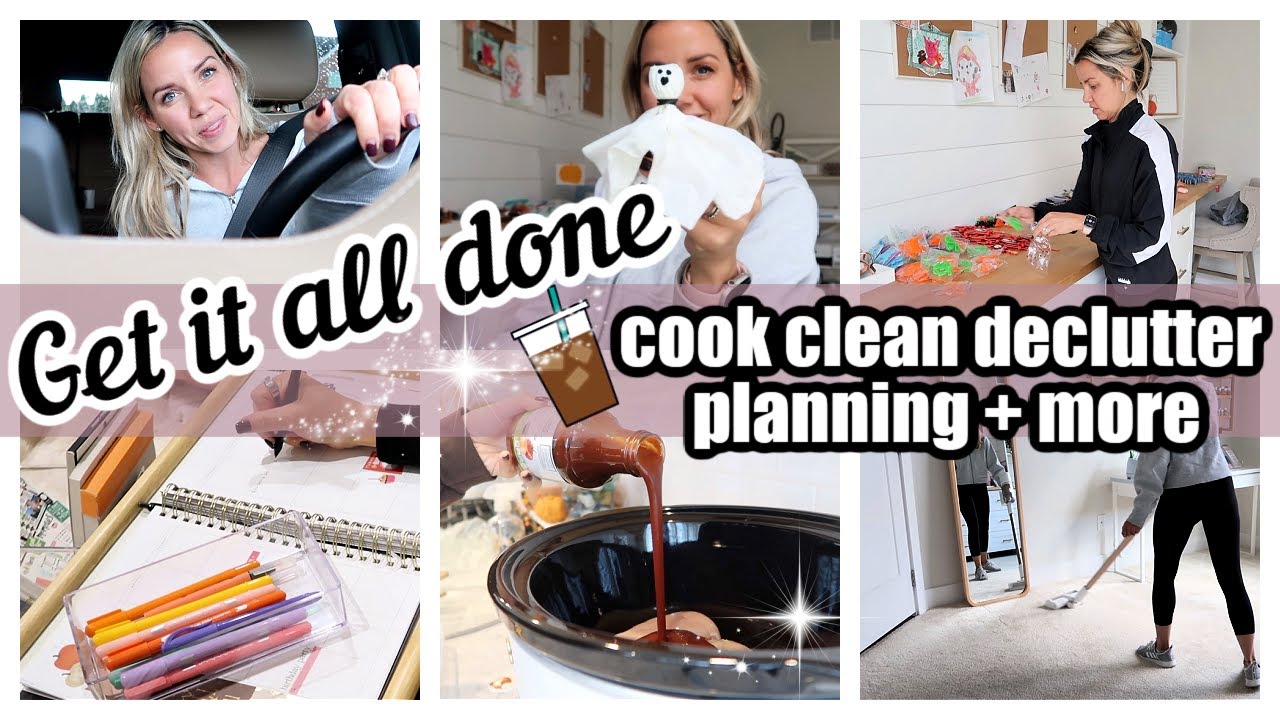 *NEW* GET IT ALL DONE COOKING CLEANING DECLUTTERING PLANNING + MORE TIFFANI BEASTON HOMEMAKING 2023