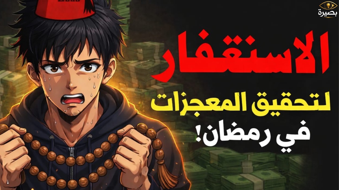 الاستغفار مفتاح  لتحقيق المعجزات في رمضان