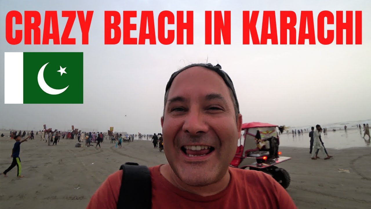 CRAZY BEACH IN KARACHI / SEA VIEW BEACH SINDH / PAKISTAN TRAVEL VLOG