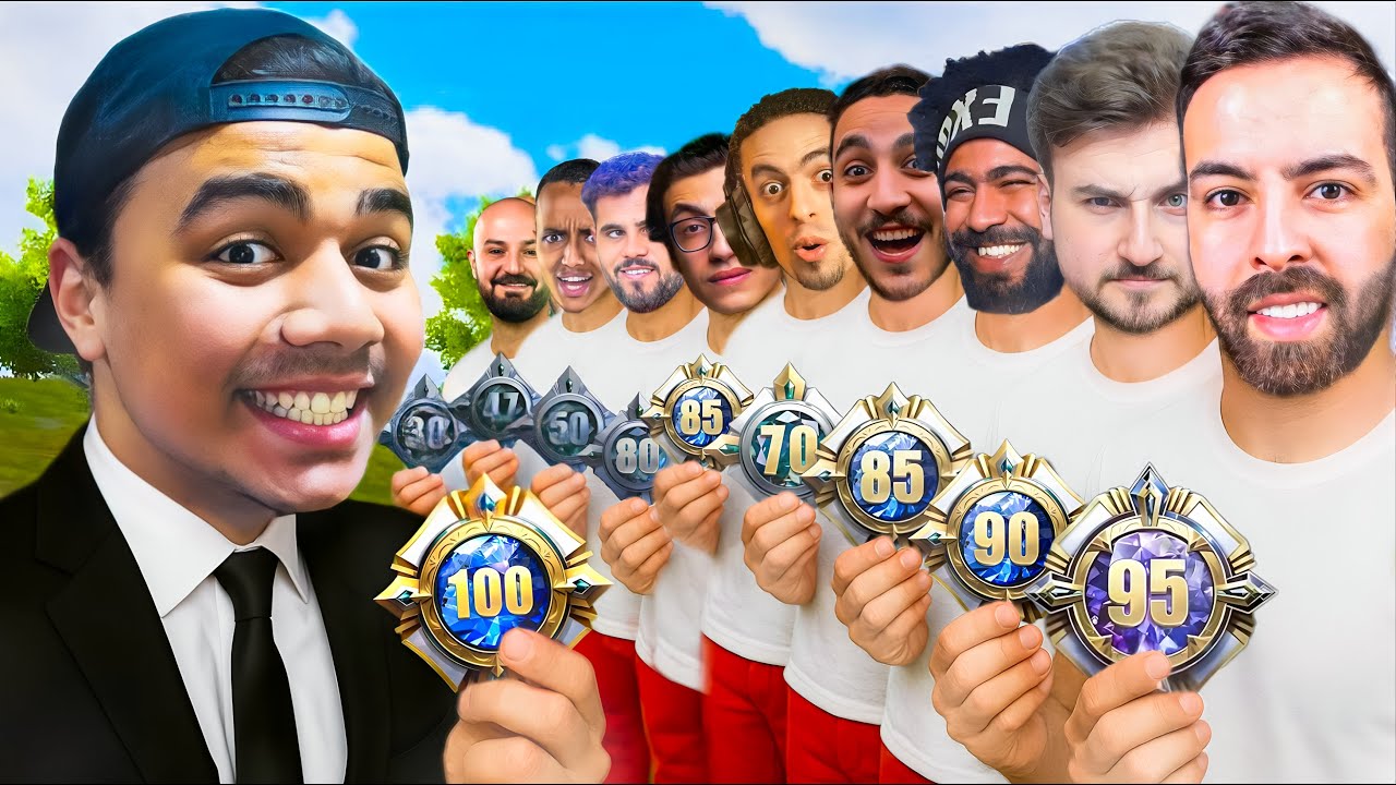 قيمت أغلى 10 حسابات يوتيوبر في ببجي موبايل 🤯 !!  صاحب أسوأ حساب يحددلي اصعب تحدي 🔥