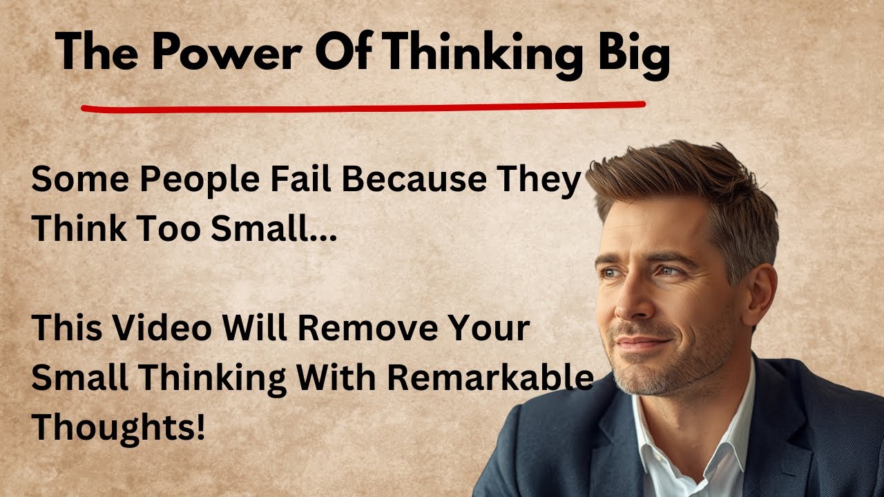 The Power of Thinking Big 🔥 | Graded Reader | Improve Your English Fluency