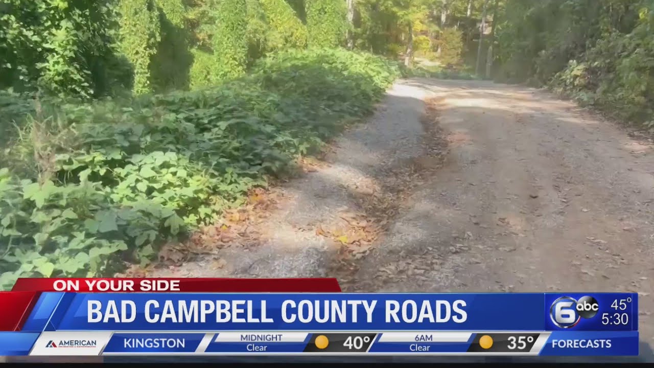 Residents want bad Campbell County roads fixed