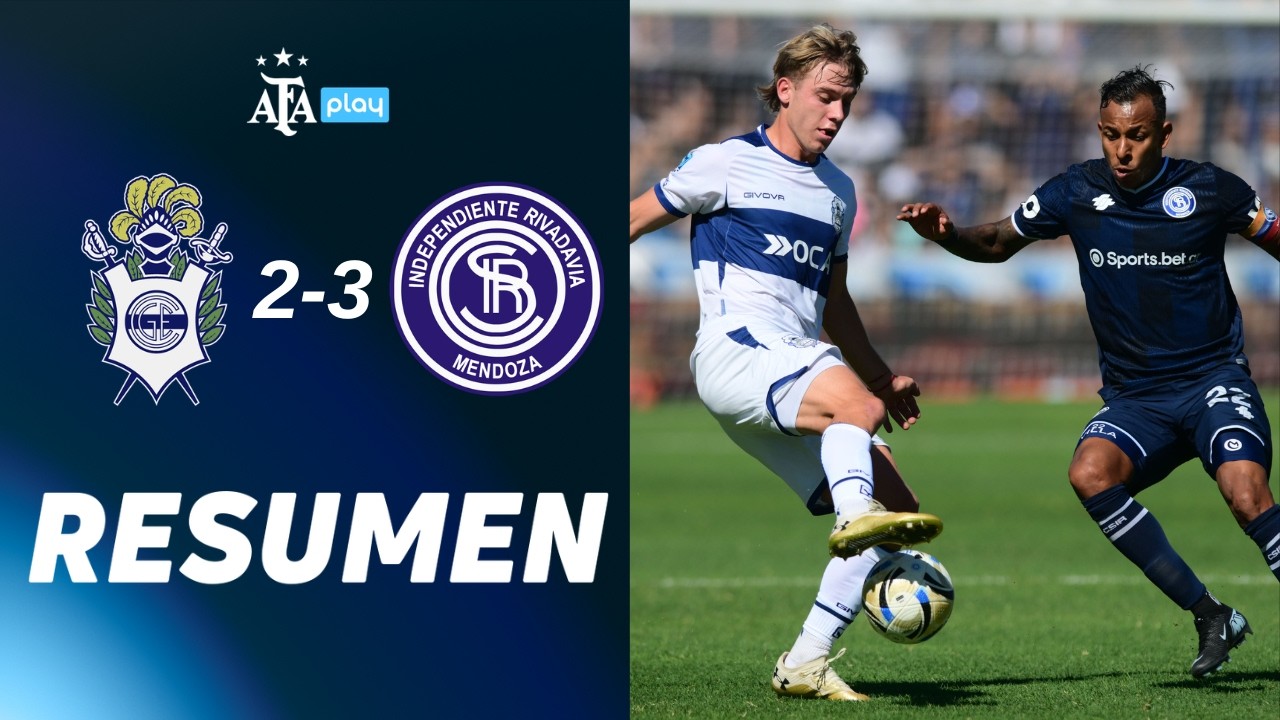 Gimnasia de La Plata 2-3 Independiente Rivadavia | #TorneoApertura2026 | RESUMEN | Fecha 10