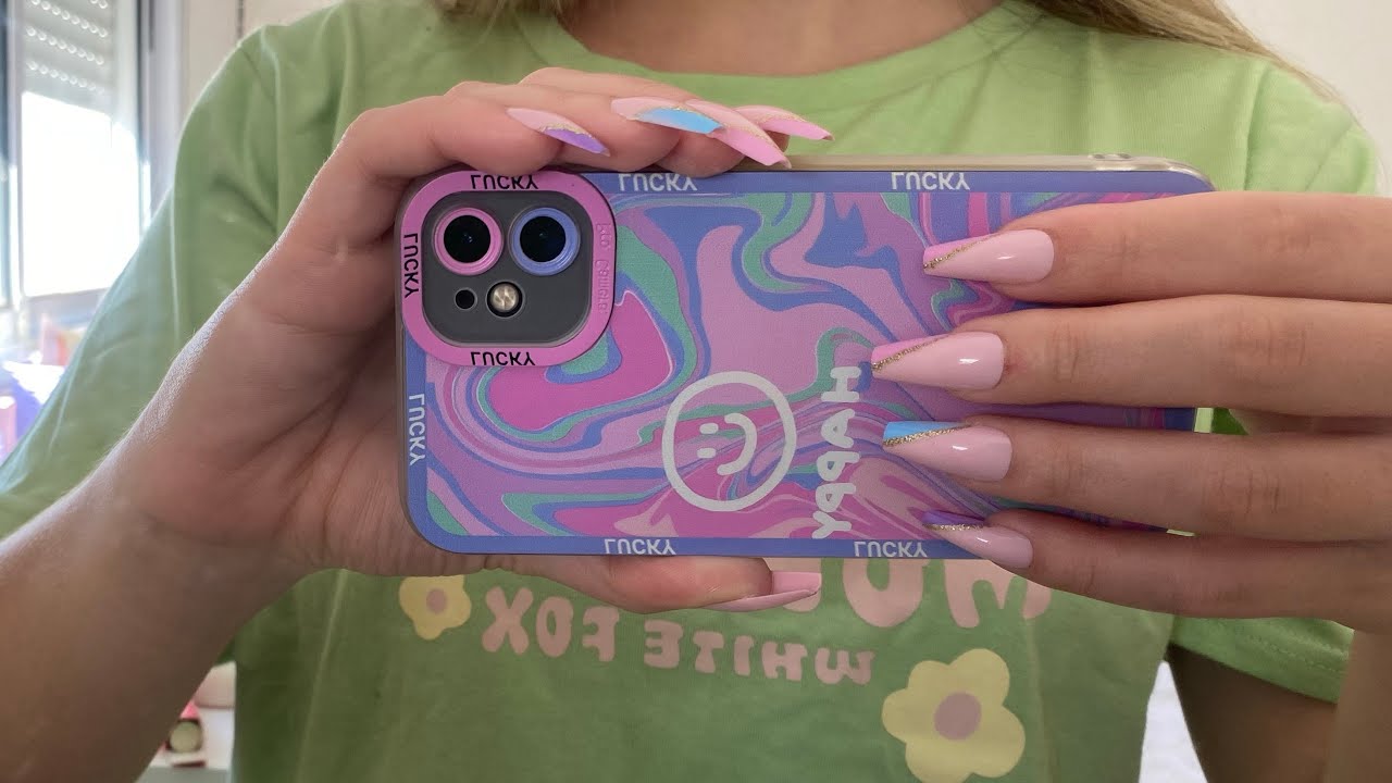 ASMR 1 minute phone/camera tapping 🌸🌼💖✨