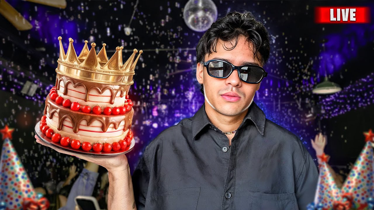 my 22nd BIRTHDAY PARTY STREAM🥳🎊🎆🍾🎉🥂