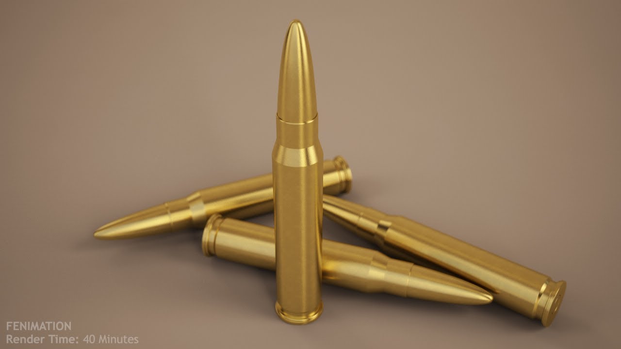 Creating a Bullet - Cinema 4D Tutorial - Part 02