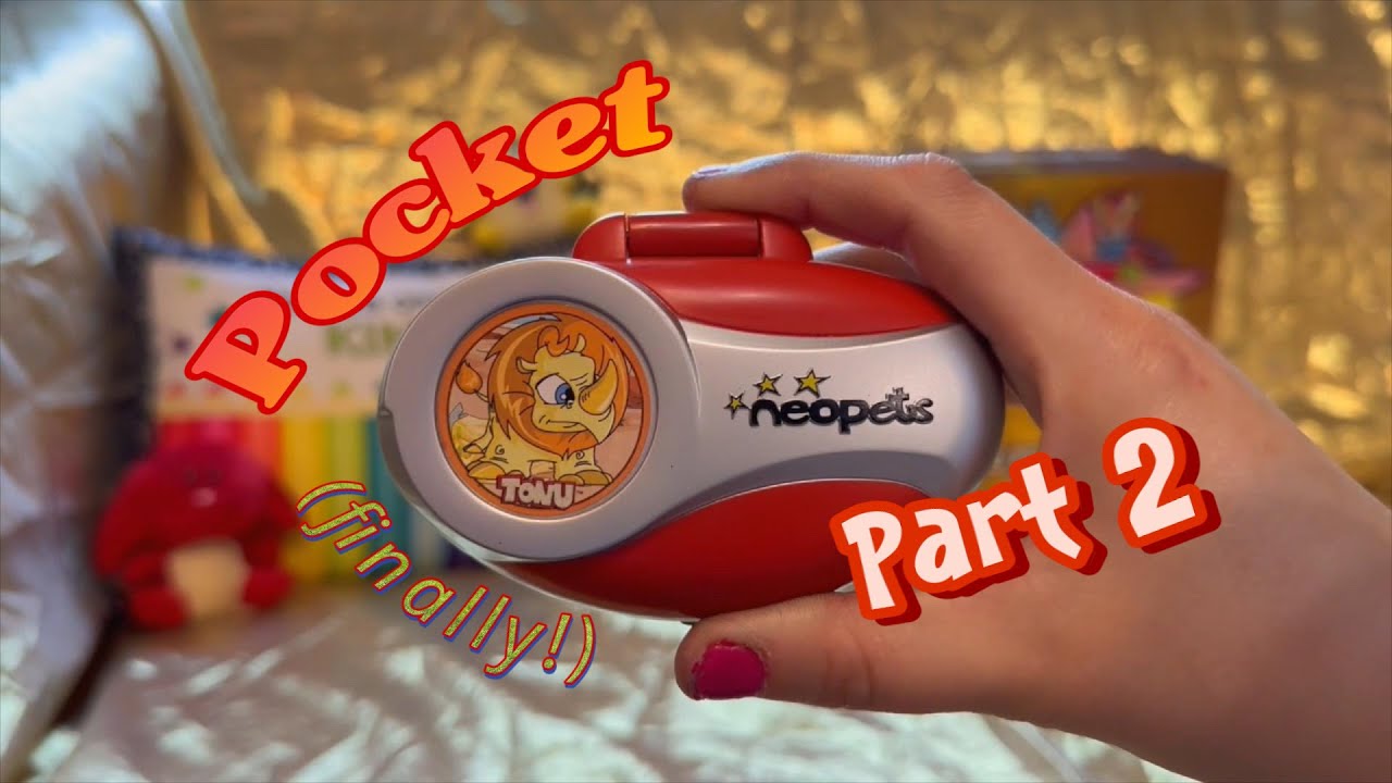 Early 2000s Pocket Neopets Handheld ~ (PART 2) Unboxing Tonu Playtest!