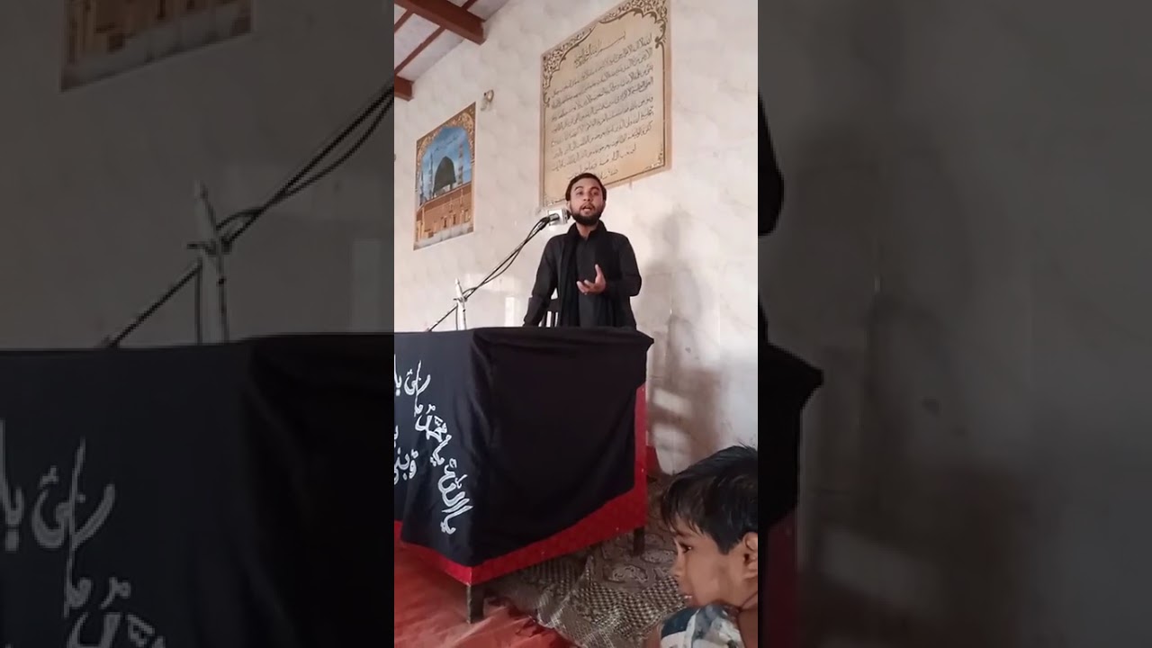 Zakir syad ali hydar shah 22shaban majlis 2026 bani majlis molvi kamran abbas wadho