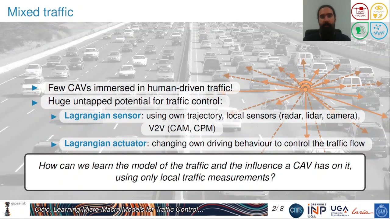 Learning Micro-Macro Models for Traffic Control Using Microscopic Data, at ECC 2022