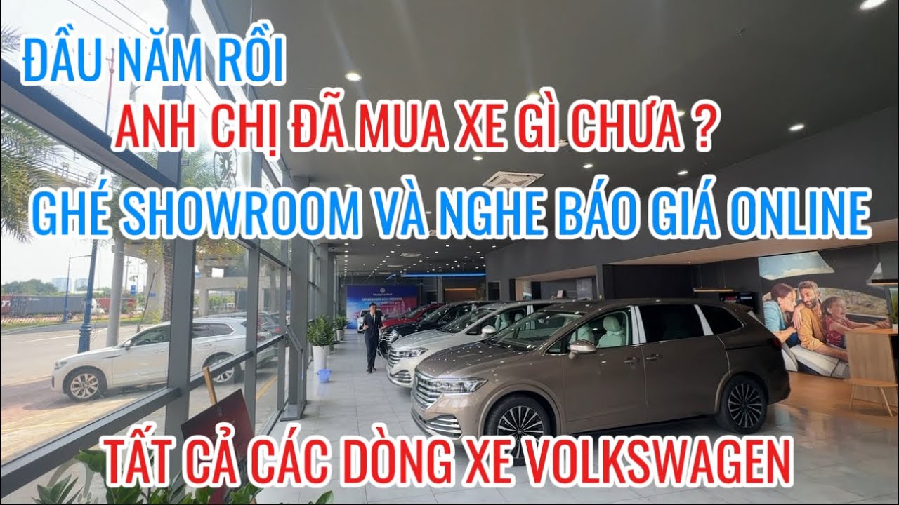 BÁO GIÁ TẤT CẢ CÁC DÒNG XE VOLKSWAGEN 2026 | Khuyến Mãi Đầu Xuân Bính Ngọ Tại Showroom