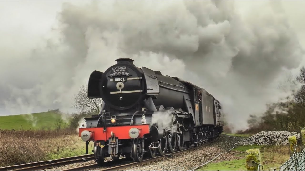 Flying Scotsman - Mainline Loaded Test Run - 2016