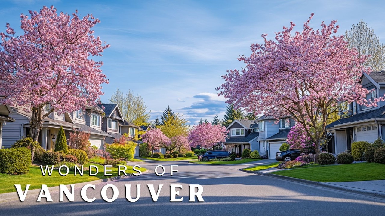 Wonders of Vancouver | Explore Stunning Nature and Vibrant Life in Vancouver | 4K Travel Video