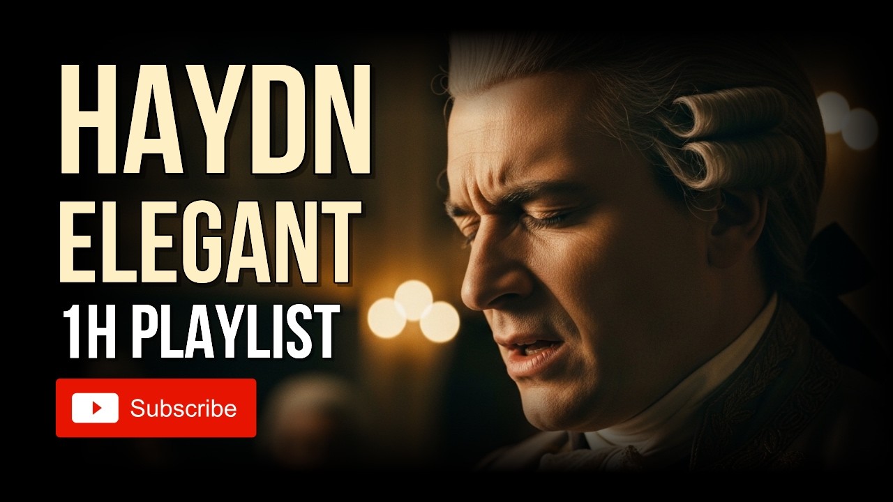 Haydn Classical Piano (1H 04M) | 22 Classical Miniatures for Focus & Calm
