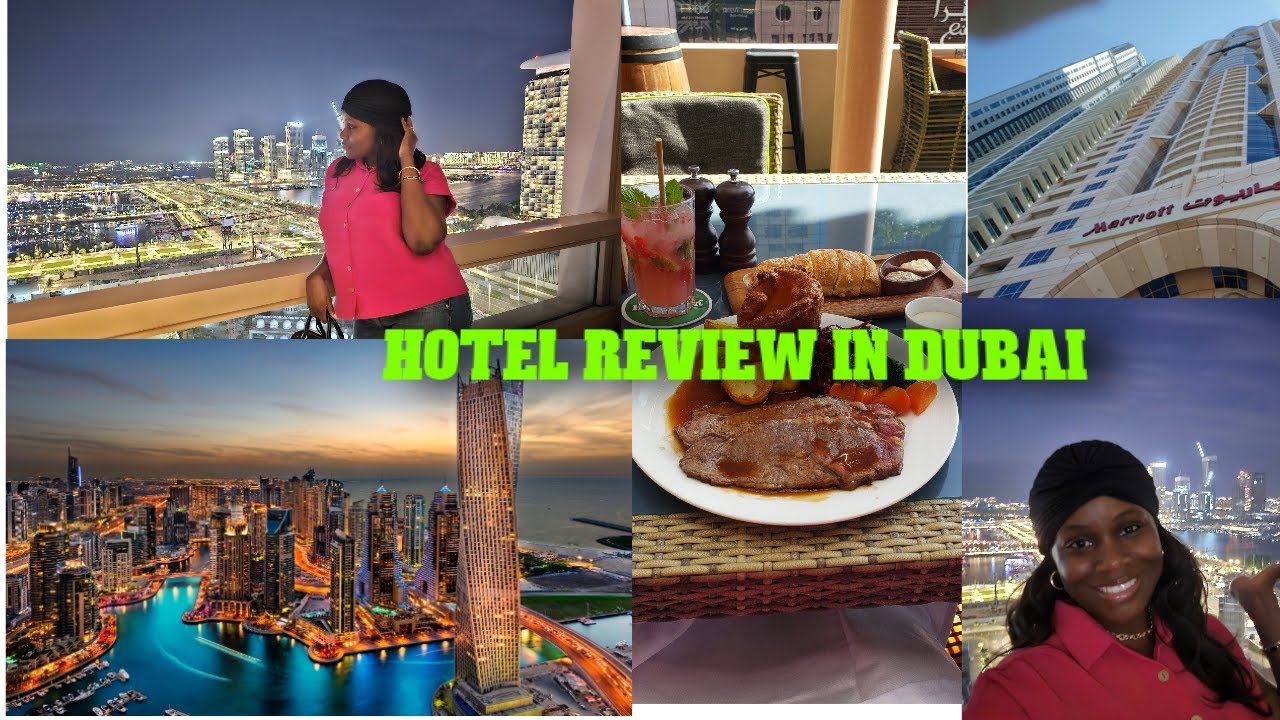 DUBAI MARRIOTT HARBOUR HOTEL AND SUITES. Dubai Hotel Tour! This room is CRAZY!!