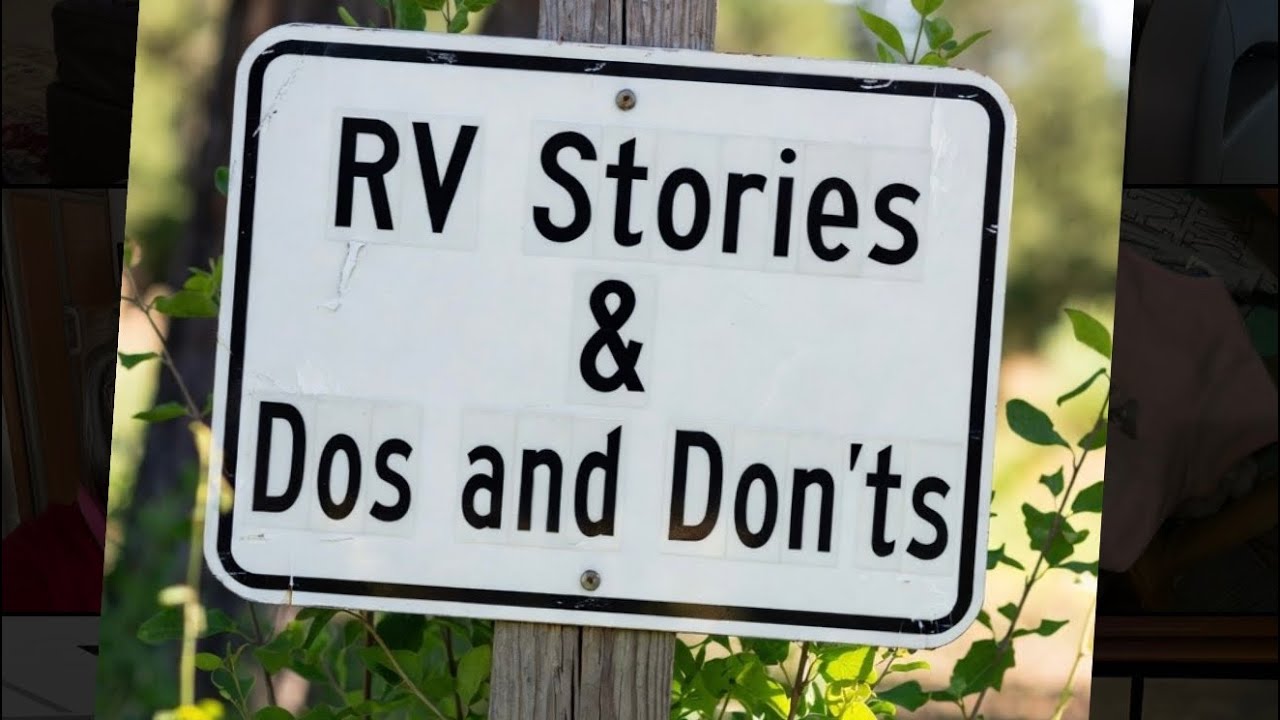 RV Funny Stories &ldquo;Dos and Donts&rdquo;Video Vlog # 1 ￼by @3Frenchiesandus 