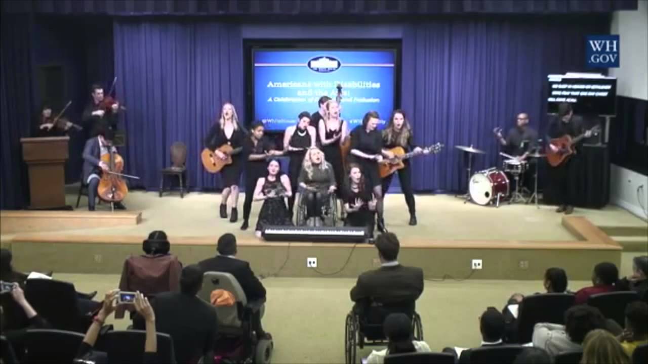 Spring Awakening performs at the White House + Talkback