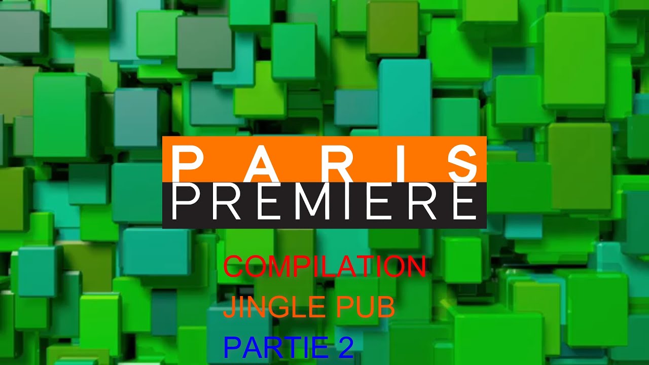 Compilation des jingles pub Paris Première 2015-2023 (Partie 2)