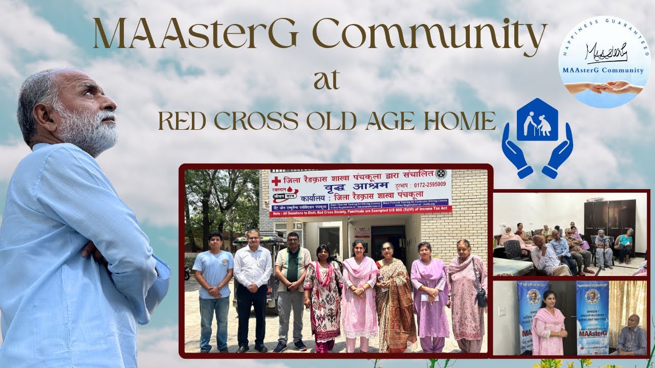 This Visit Changed More Than Just Their Day…| Red Cross Old Age Home Visit