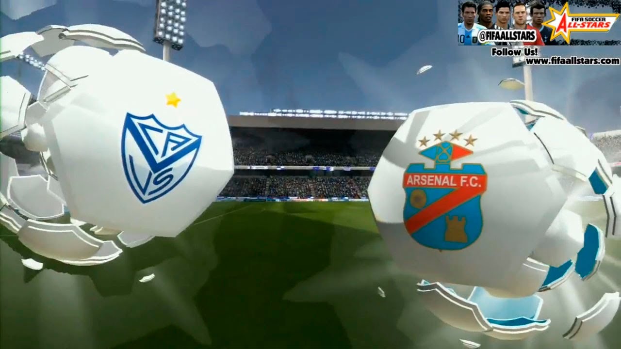 FIFA14 Velez Sarsfield Vs Arsenal - FIFAALLSTARS.COM