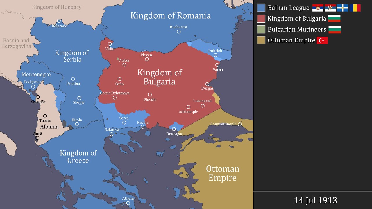 Second Balkan War and Aftermath (1913): Every Day