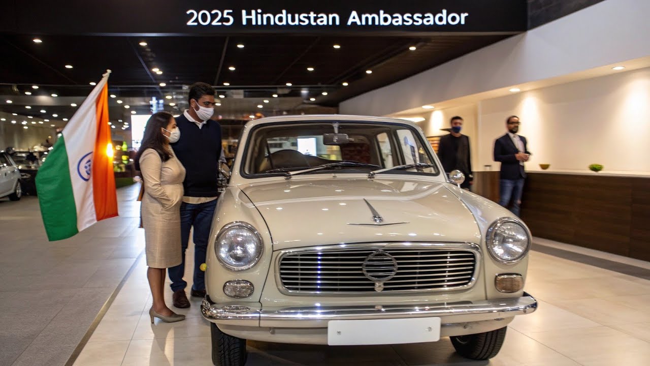 2025 Hindustan Ambassador 🇮🇳 Legendary Indian Car is Back! | Full Specs, Interior & Launch Details