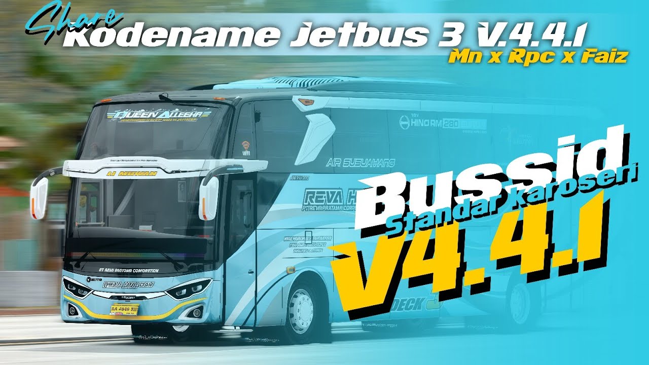SHARE!! UPDATE KDENAME JB3 HINO RM BUSSID V4.4.1