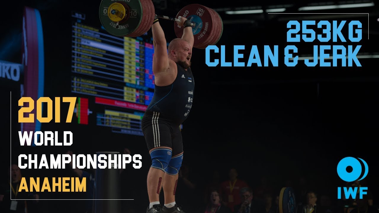 Mart Seim | 253kg Clean & Jerk