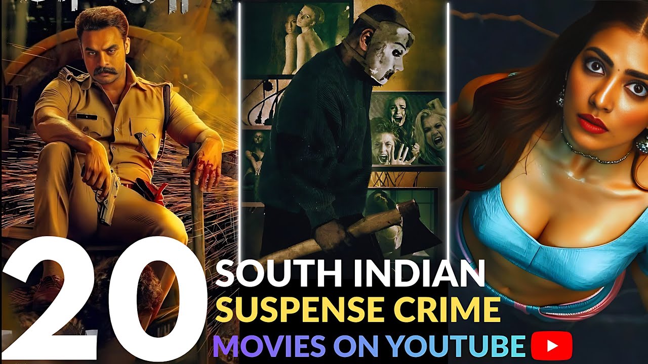 Top 20 New South Indian Investigation Suspense Thriller Movies In Hindi 2025| Psycho Thriller Movies