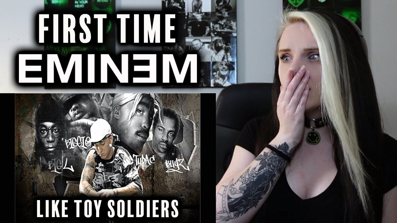 Реакция на первое прослушивание клипа EMINEM - Like Toy Soldiers (Official Music Video).