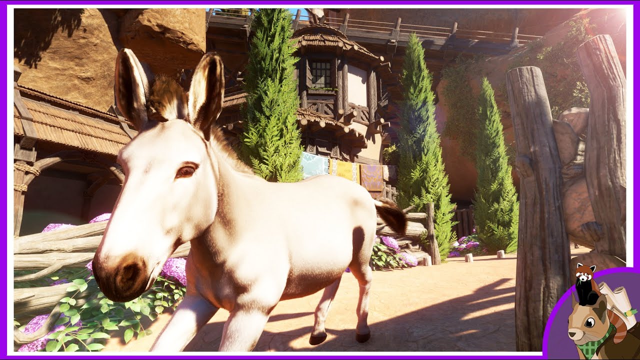 Donkey Tavern | Somali Wild Ass/Donkey Habitat | Kayan al-Bashar | Planet Zoo Speedbuild