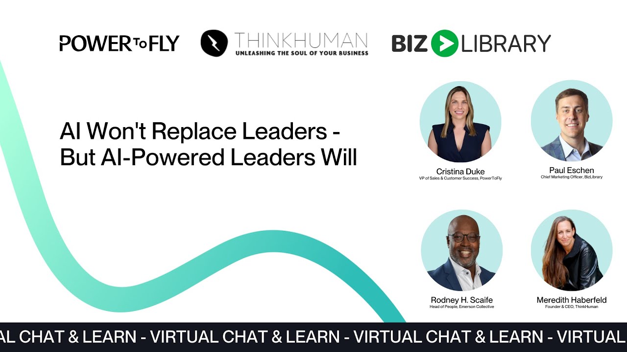 AI Won't Replace Leaders - But AI-Powered Leaders Will