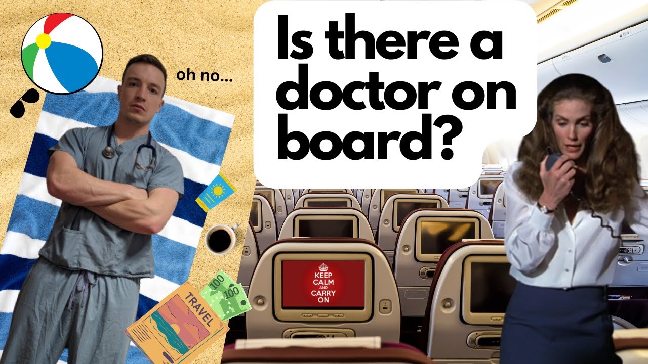 🚨Junior Doctor attends MEDICAL EMERGENCY on a PLANE🚨: Reflections on Medicine at 36,000 ft!