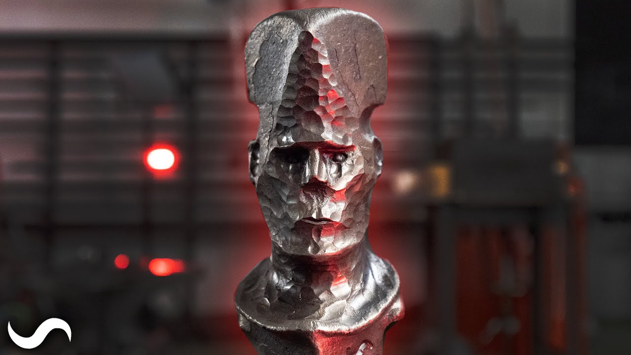 FORGING A HUMAN HEAD!!!