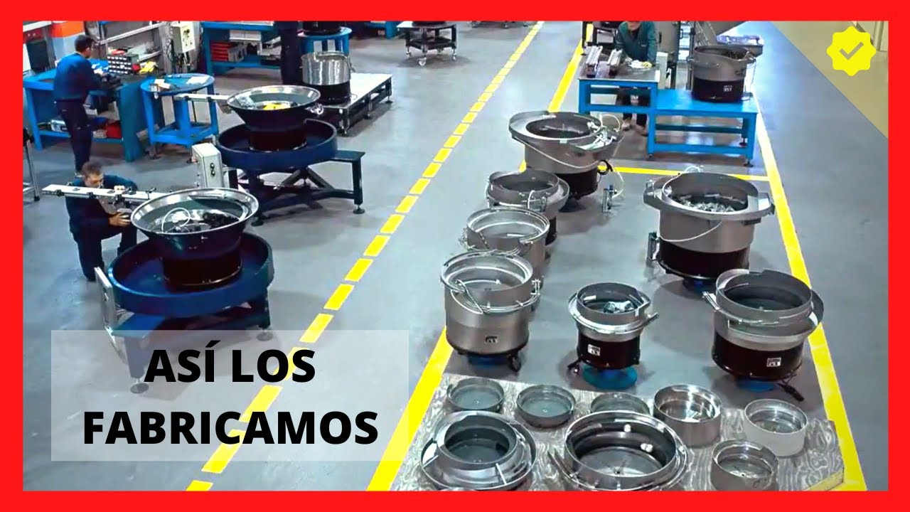 ▶  ALIMENTADOR INDUSTRIAL? &iexcl;Descubre c&oacute;mo se fabrica!  - (Vibratory Feeder)