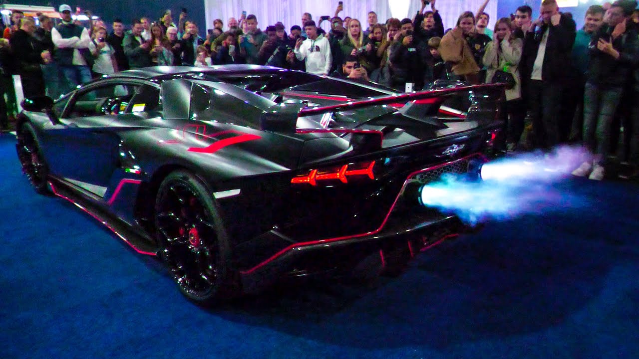 Supercars Revving! Aventador SVJ Gercollector, 812 Novitec, 600LT Quicksilver, E46 Turbo Anti Lag..