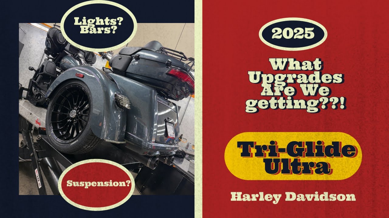2025 Tri-Glide Ultra. What upgrades is she getting!?