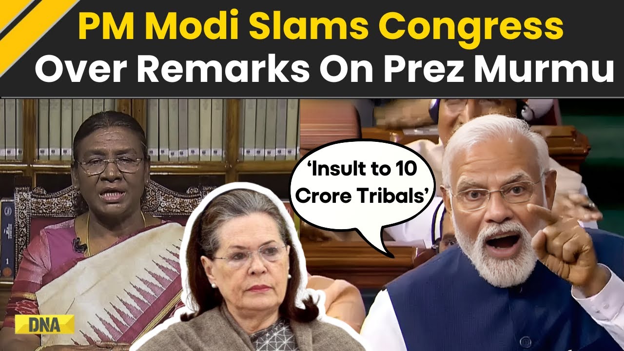 Sonia Gandhi Remark: PM Modi Reacts To Sonia Gandhi's Remarks On President Murmu | BJP vs Congress