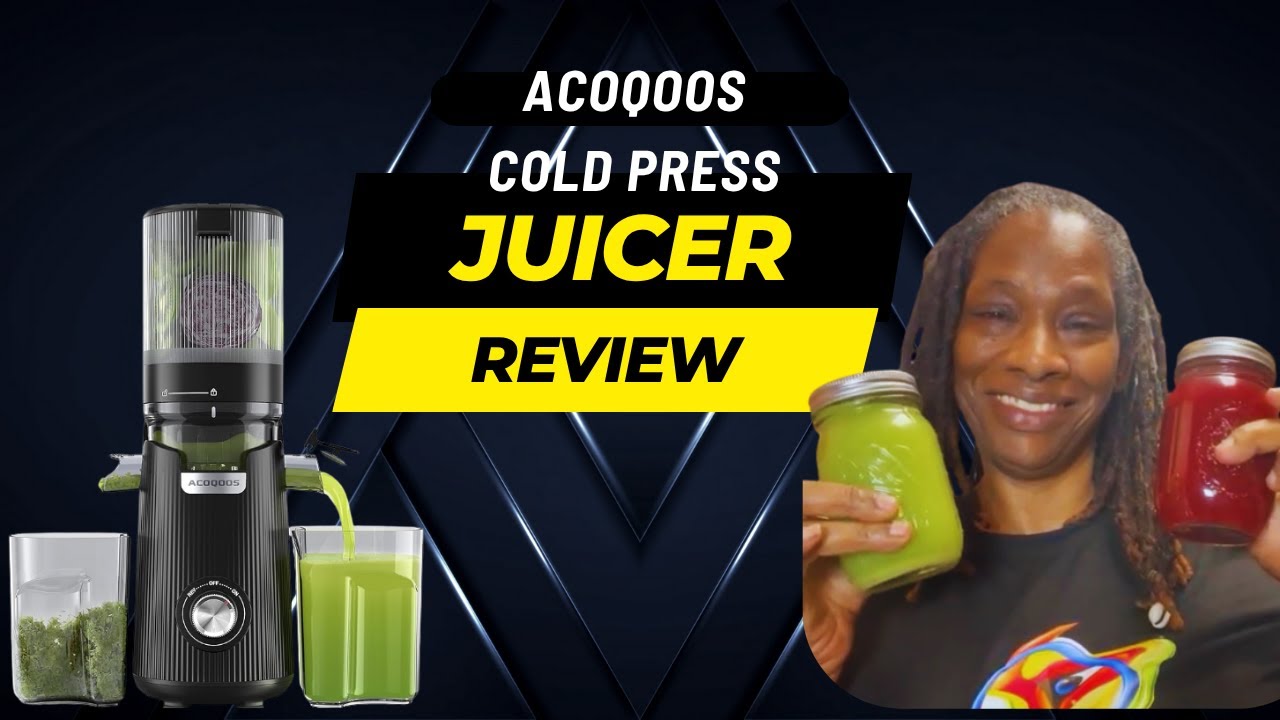 JUICER REVIEW_ACOQOOS SLOW JUICER_ Let's Make Some Juice!