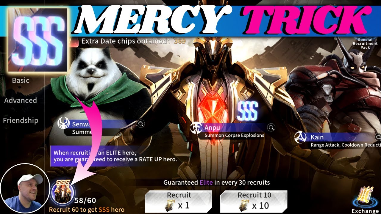 Best Trick to Maximize your Mercy for SSS Heroes. | Eternal Evolution