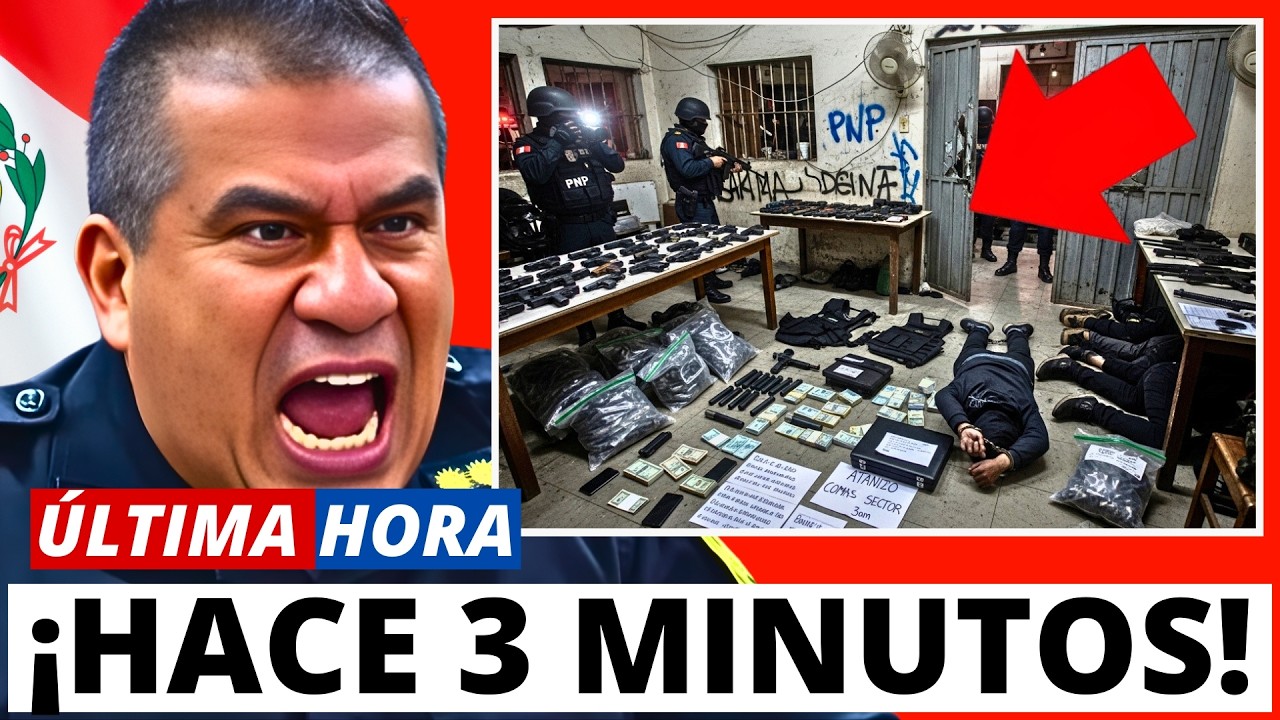 💥¡ARSENAL ESCONDIDO! PNP DESCUBRE DEPÓSITO DE ARMAS LISTAS PARA ATAQUES