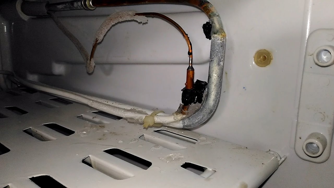 Indesit SB 1670  Замена капилярки