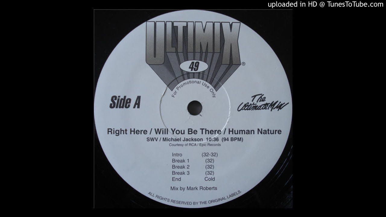 SWV/Michael Jackson - Right Here/Will You Be There/Human Nature (Ultimix Version))