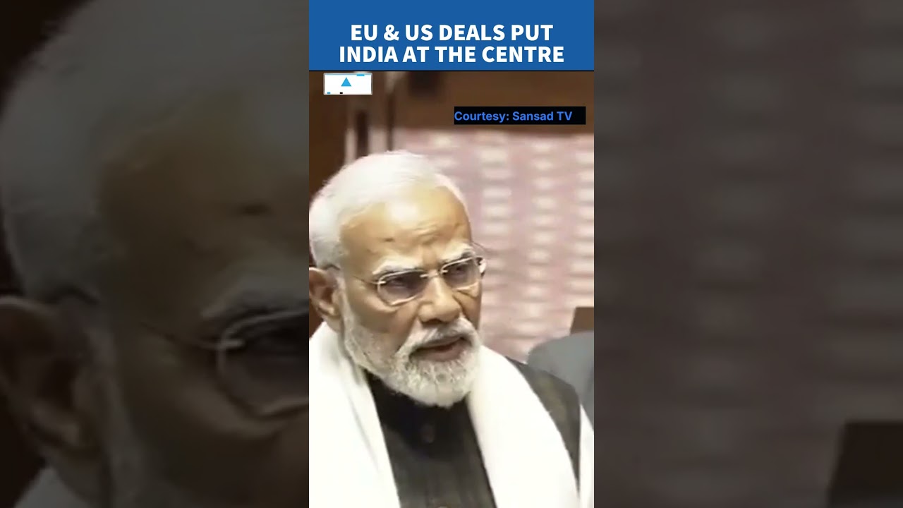 PM Modi: India&rsquo;s Trade Deals With EU & US Signal Global Stability And Speed