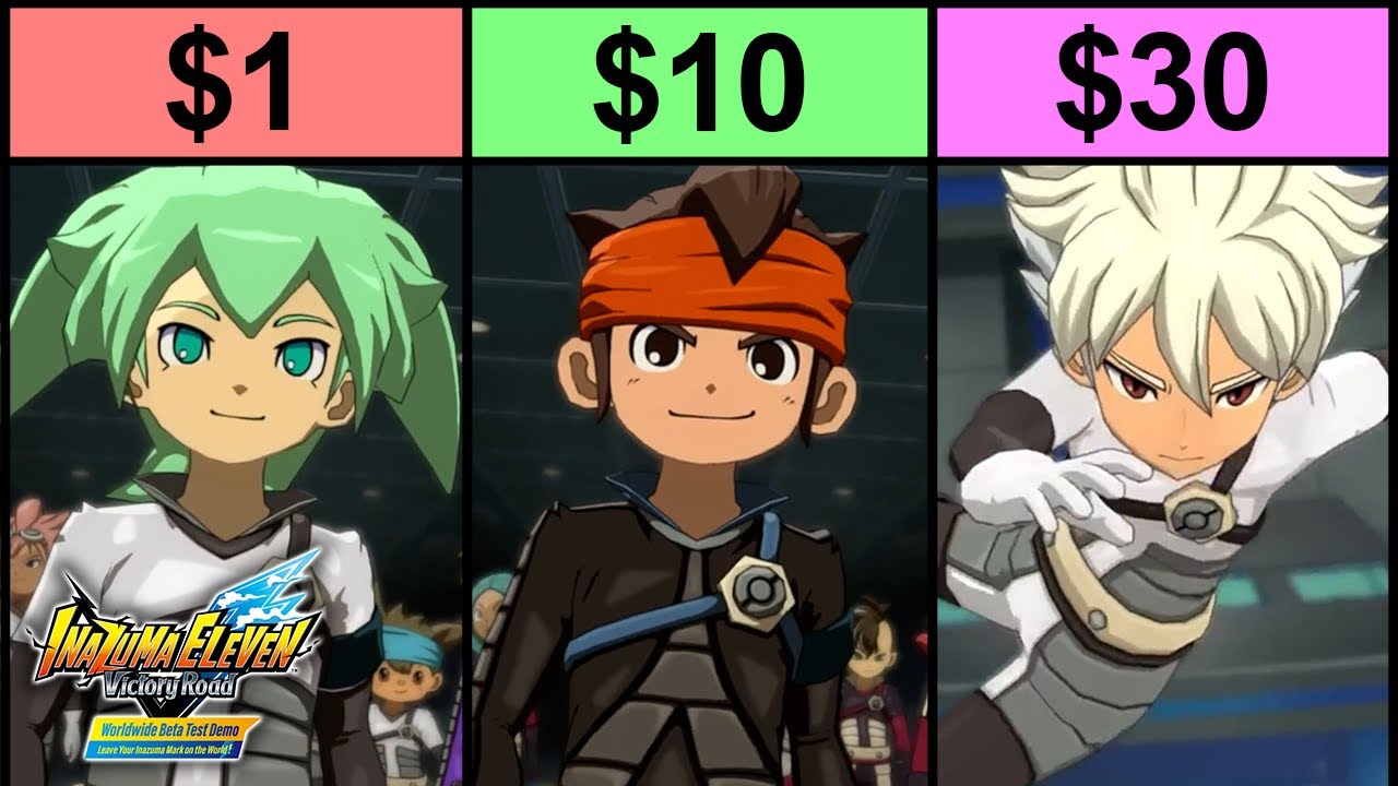 $30 To Build Your Inazuma Eleven Victory Road Team