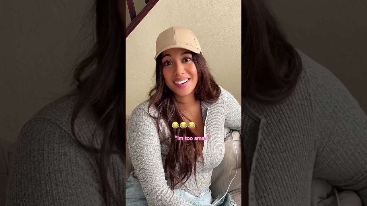 She&rsquo;s too smart 😭 #couples #latina #wife #questions #marriage #spanish