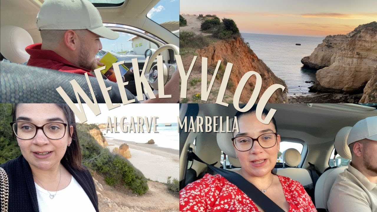 WEEKLY VLOG - Une semaine à Algarve & Marbella (Quarteira, Vila Moura, Portimao) ♡