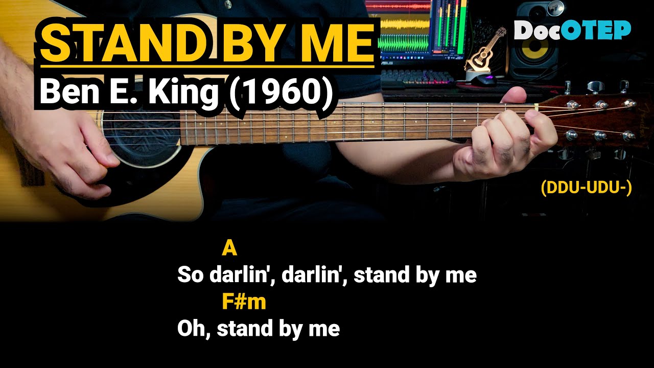 Stand By Me - Ben E. King (1960) Easy Guitar Chords Tutorial with Lyrics