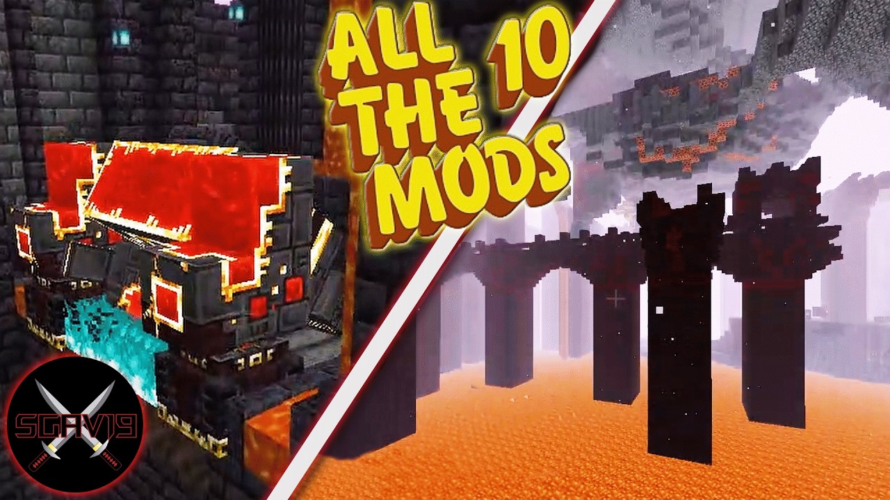 Applied Energistics and The Nether - All The Mods 10 | Part 3