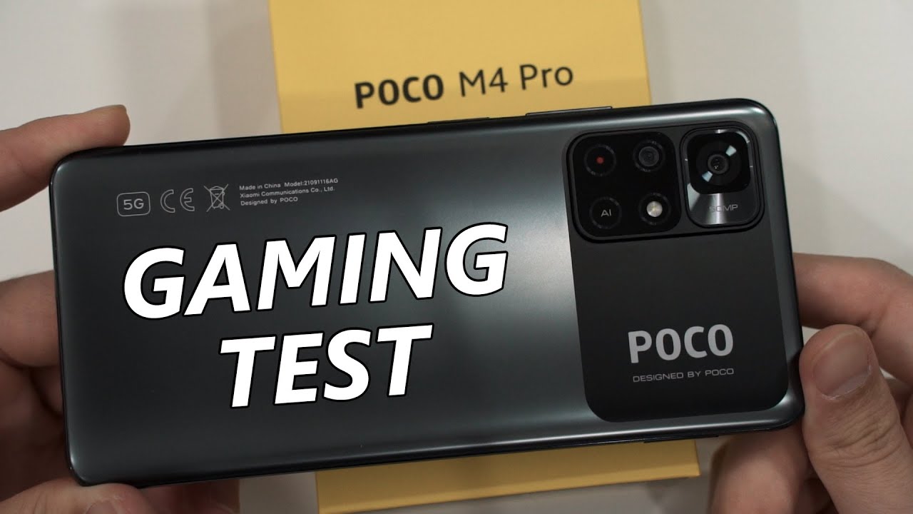 Gaming test - POCO M4 Pro 5G with Dimensity 810 | Genshin Impact | PUBG Mobile | COD Mobile | MLBB